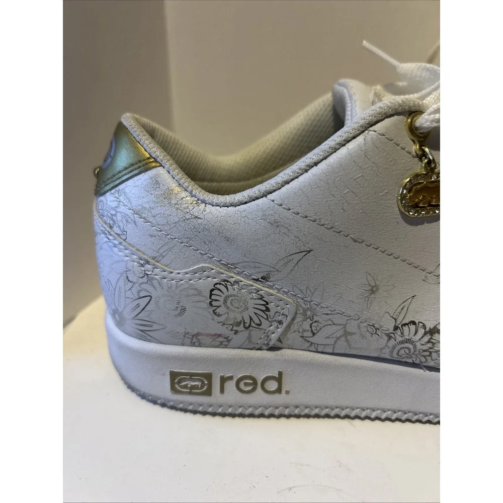 Ecko Red By Marc Ecko‎ Girls Shoes With Rhino Pendant Size 7.5